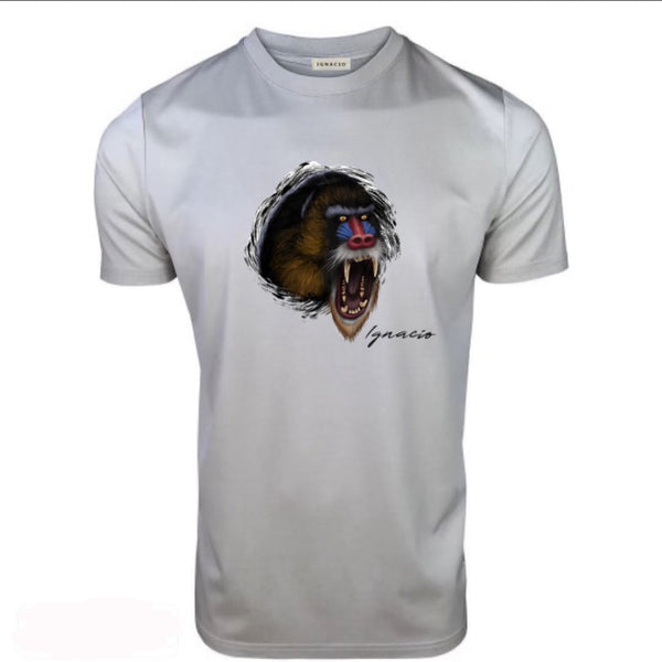Mandrill white T-shirt